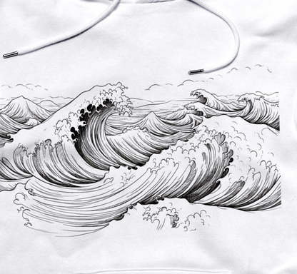 The Great Waves Unisex Hoodie