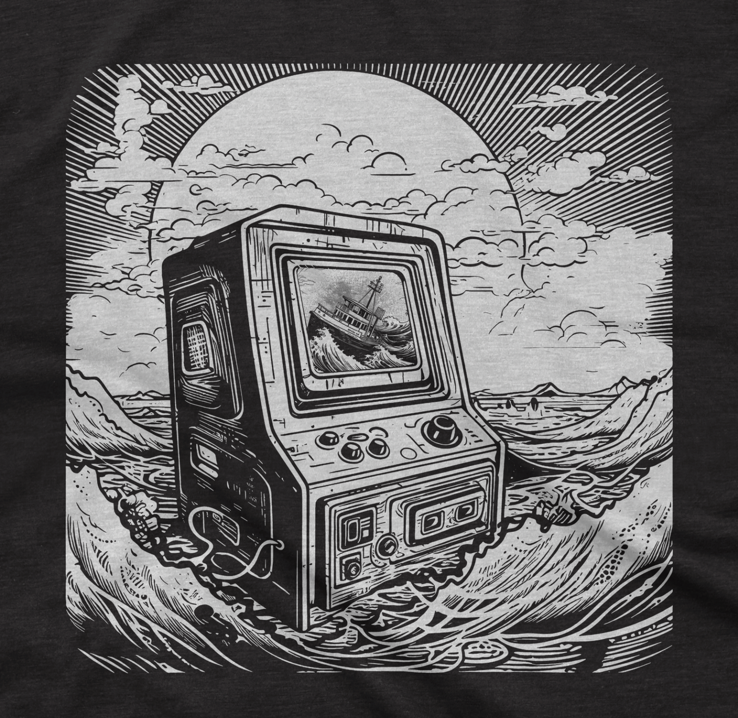 Drowning in the Arcade Unisex T-Shirt