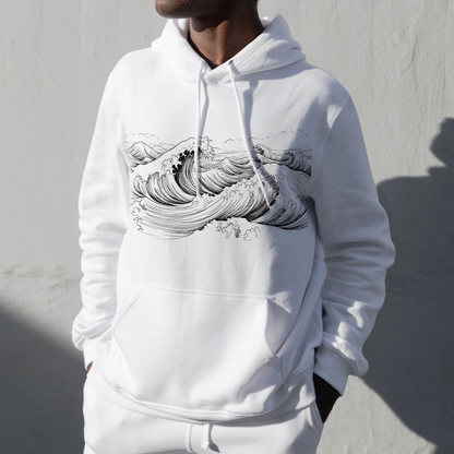 The Great Waves Unisex Hoodie